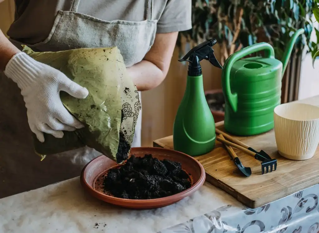 Can You Put Coffee Grounds In Potted Plants